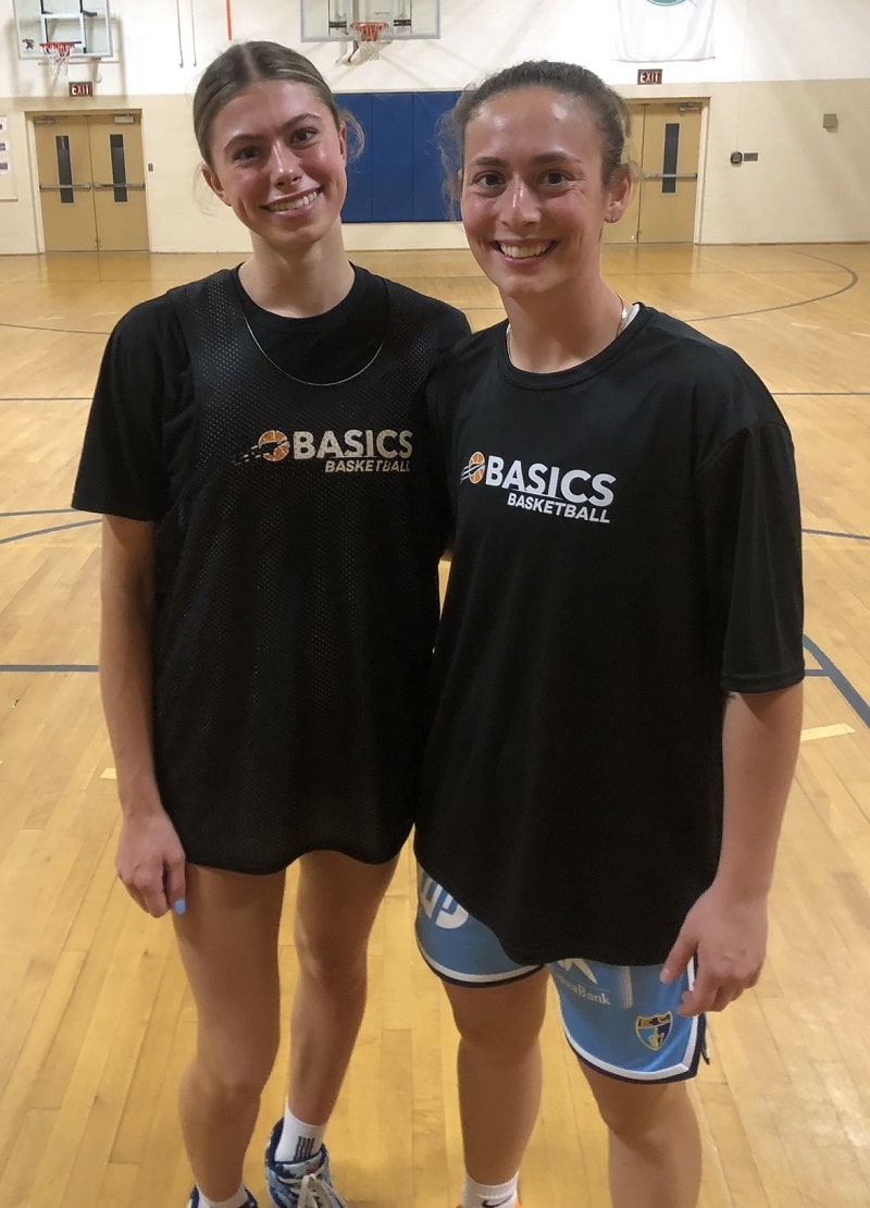 Sophia Wiard (right)